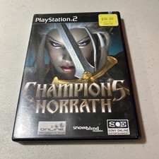 Champions of Norrath (Sony PlayStation 2 2004) PS2 Complete W Manual Black Label