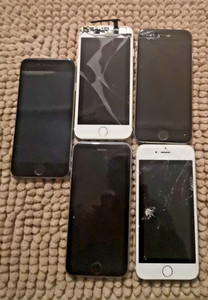 Apple iPhone Restposten 5x iPhones 6