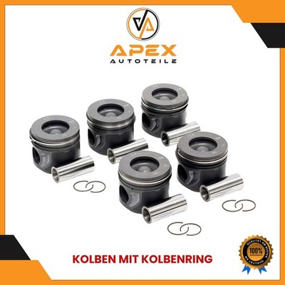 5X KOLBEN Ø 89,91 MM FORD TRANSIT 3,2 TDCI SAFA SAFB 200PS STANDARDMAß
