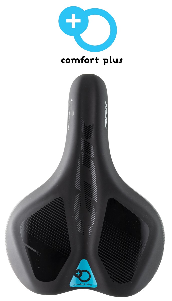 DDK D-123MF - Мужское городскоетреккинговое седло Comfort Plus черного цвета 8990₽