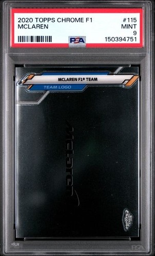 McLaren 2020 Topps Chrome F1 #115 PSA 9 MINT - Picture 1 of 2