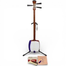 Chuzao Shamisen Japanese Traditional Musical Instrument with Bachi Textbook etc