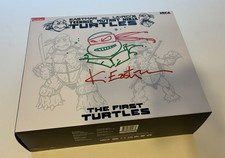 Neca The First Turtles Teenage Mutant Ninja Turtles Kevin Eastman Autographed