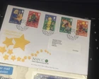 Isle of Man FDC First Day Cover 2000 NSPCC  Christmas AS SCAN