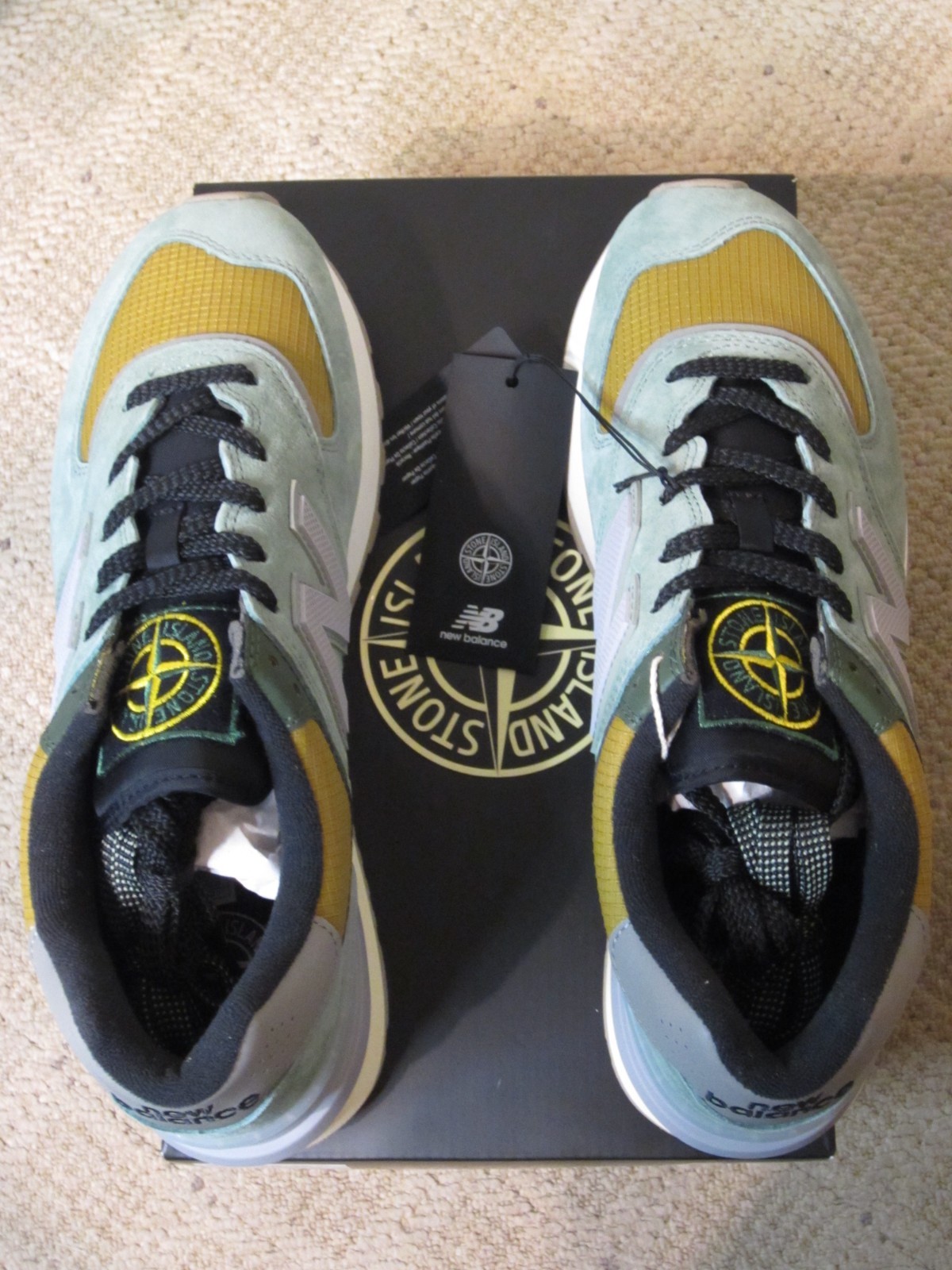 Stone Island x New Balance 574 Legacy U574LGTN Light Green Men's Size 10 NEW! thumbnail 15