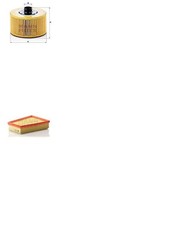 Inspektionspaket Filtersatz M MANN-FILTER Filtereinsatz f&uuml;r CITAN MERCEDES W415