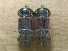 Amperex 7316 ECC186 tube Matched pair 1963 production