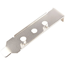 For Pcie Half-Size For Wifi Card Bracket 80mm Compact Silver Metal Design