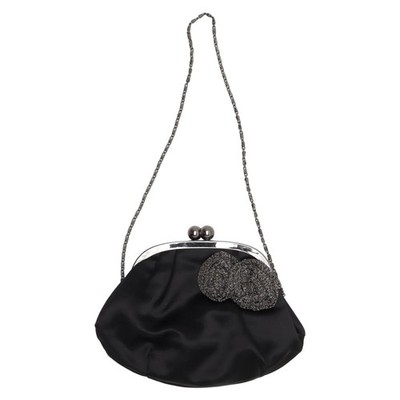 Menbur, Abendtasche, Damen, Schwarz, Einfarbig, 22, 3, 15 cm #CZe