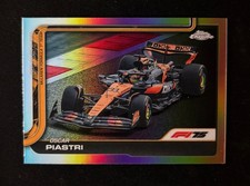 2025 Topps Chrome Formula 1 - F1 Cars Oscar Piastri #78 Refractor