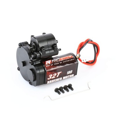 RCAWD 32T 180 Motor Transmission Gearbox for 1/24 FMS FCX24 FMS LC80 K5 Series