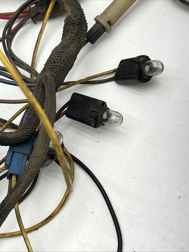 1988 john deere 180 main wiring harness positive negitive - Picture 3 of 10