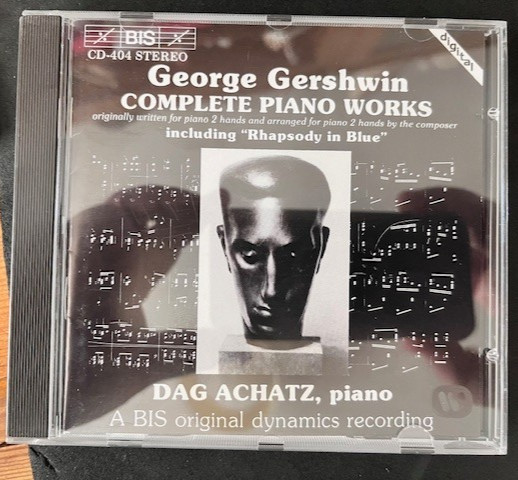 George Gershwin: Complete Piano Works (Dag Achatz) CD BIS