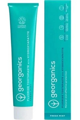 Georganics Zahnpasta mit Hydroxylapatit Fresh Mint - 75ml