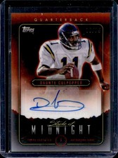 2024 Topps Midnight Daunte Culpepper Stroke of Auto Dusk #/75 Vikings
