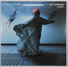 The Warning JSA Signed Autograph Album Record Vinyl Error