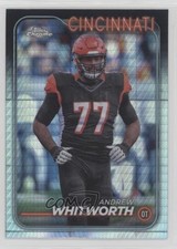 2024 Topps Chrome Prism Refractor Andrew Whitworth #30 2qw