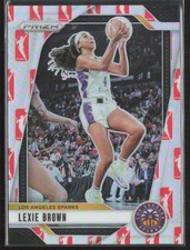 2024 Panini Prizm WNBA #110 Lexie Brown WNBA Logo Prizms Los Angeles Sparks (A2)