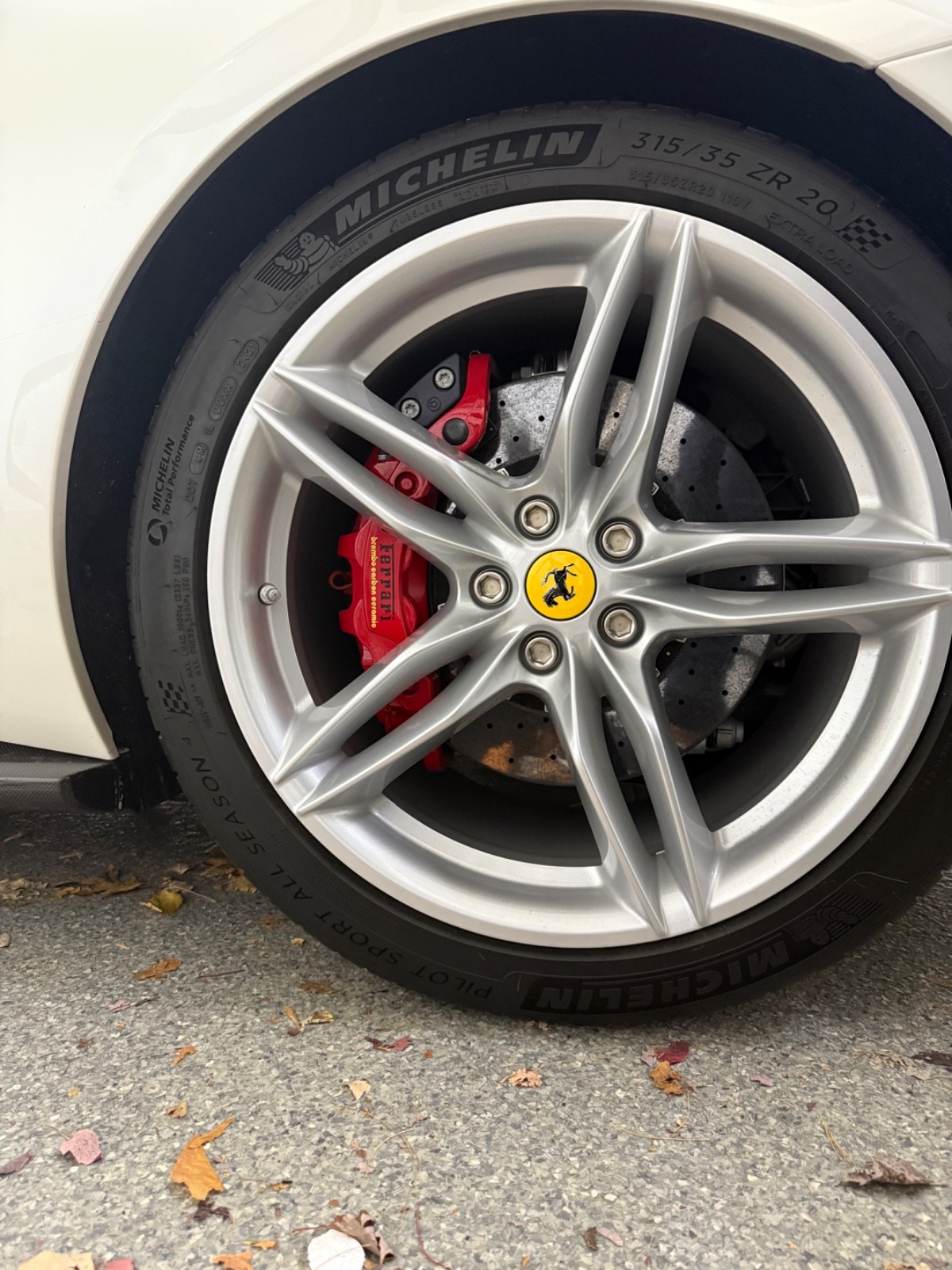 OEM Ferrari 812 Superfast 812 GTS wheels and Michelin tires 20”