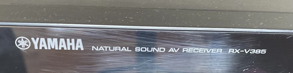 Yamaha RX-V385 5.1-Channel 4K Ultra HD AV Receiver - Tested - Works - Image 3 of 3