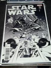 RARE~HTF-MARVEL~STAR WARS #22~2016~MIKE DEODATO JR.~SKETCH COVER 1:100