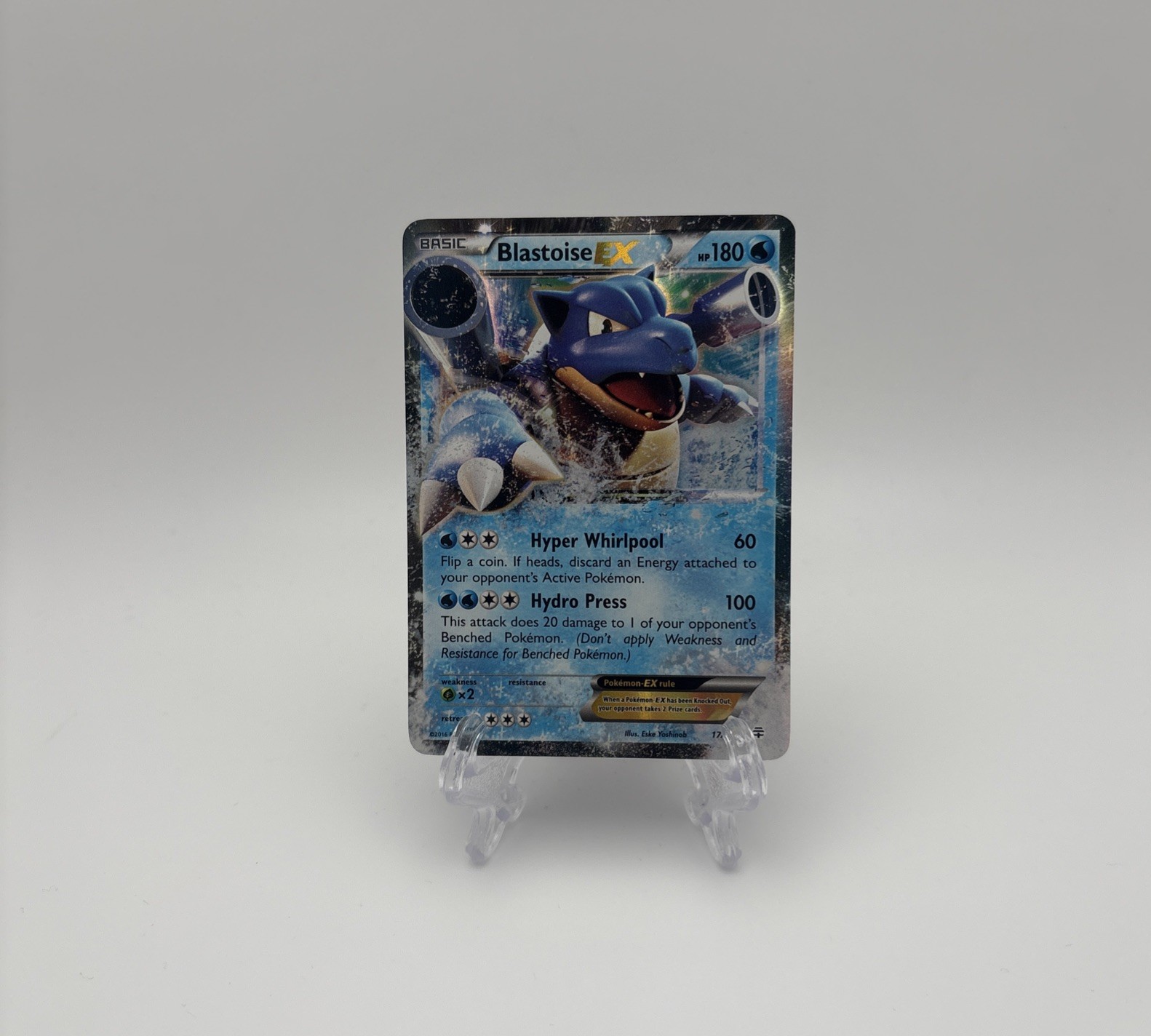 Blastoise EX - 17/83 - Pokemon Generations XY Ultra Rare Card LP