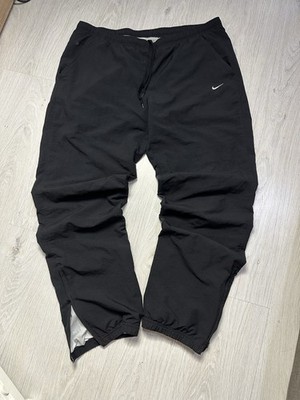 Nike Nylon Vintage Track Pants Baggy Swoosh Drill Y2K XL