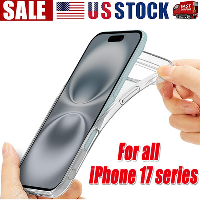 IPhone 17 17 Pro Max Case 17 Air Clear Shockproof Slim Rugged Bumper Cover LOT