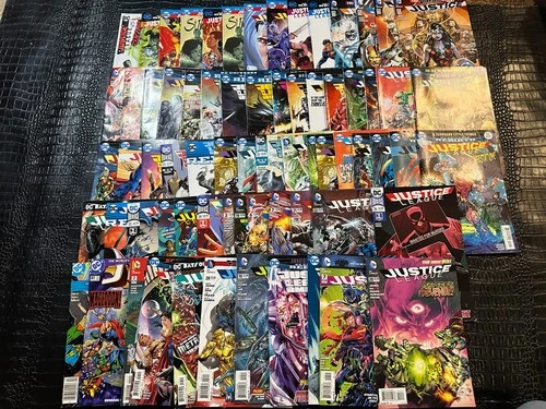 Vintage DC comic book lot QTY= 71 (FE-12) MODERN REBIRTH/NEW 52 - JUSTICE LEAGUE