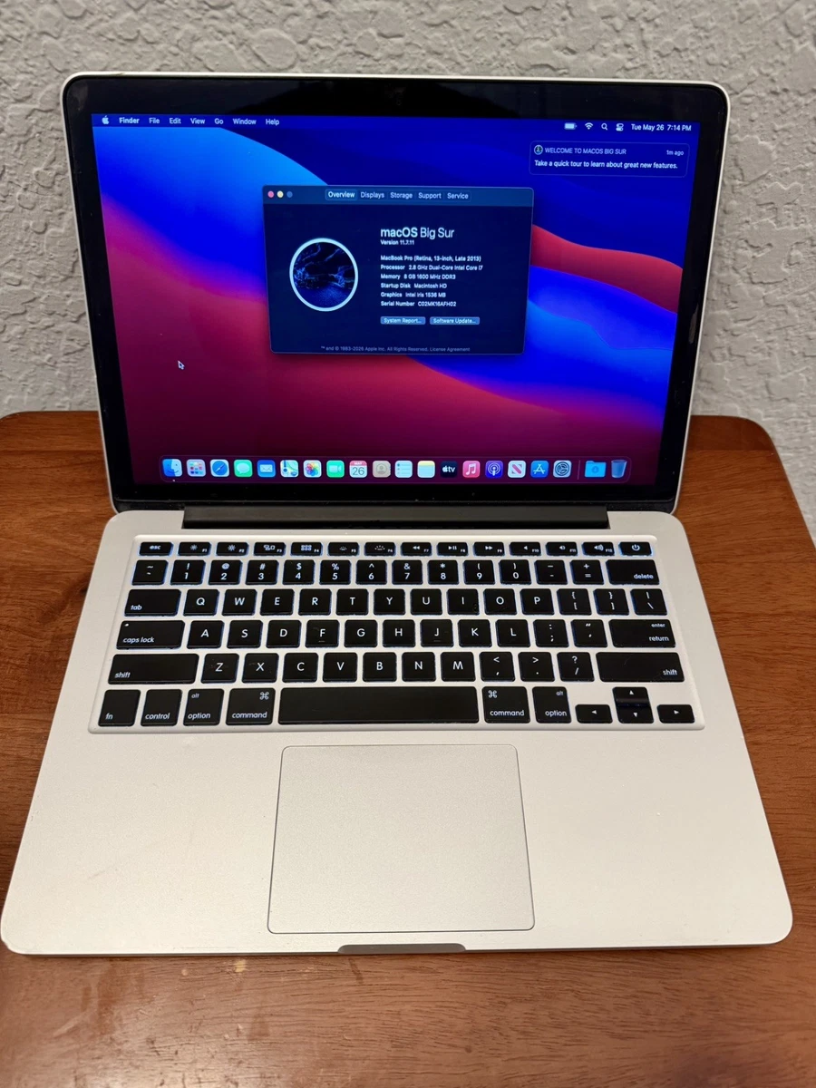 2013 Apple MacBook Pro 13.3 Inch Laptops for sale | eBay