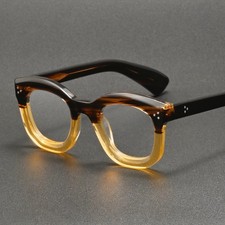 Chunky Acetate Readers Vintage Reading Glasses Oversized Thick Eyeglasses Frame
