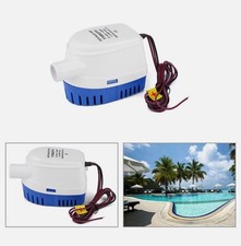 Auto Bilge Water Submersible Pump Float Switch Automatic Boat Marine 12V 1100GPH