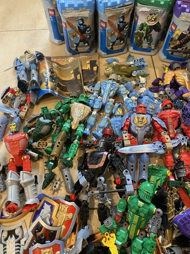 Lego 'Knights' Kingdom' Collection: Discontinued Large Figures Approx 6kg - Foto 7 di 11