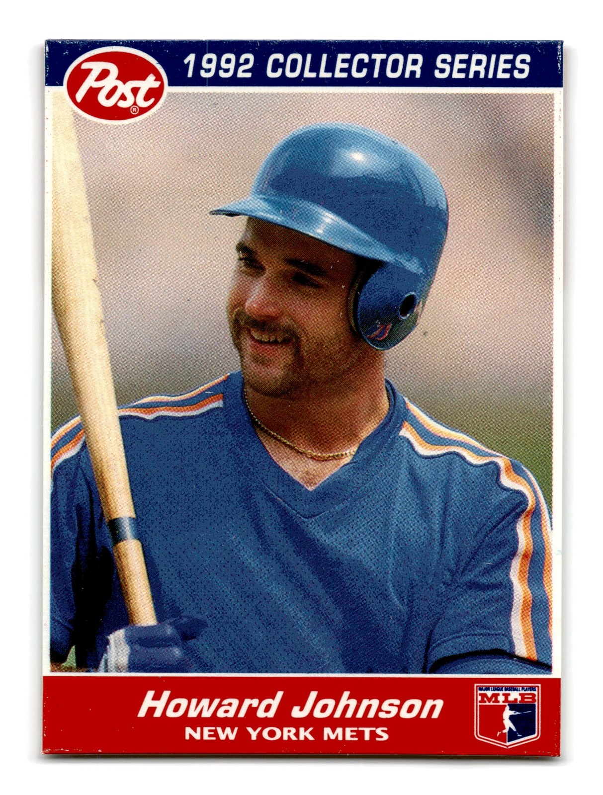 Howard Johnson 1992 Post Cereal #28 New York Mets NM-MINT