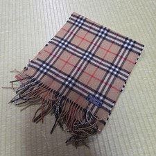 BURBERRY Nova Cheak Cashmere 100? Scarf-Luxury Winter Accessory Used