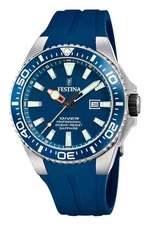 Festina The Originals Blue Dial Quartz Diver's 200M Men's Watch F20664-1