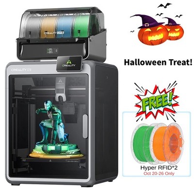 Creality K2 Plus Combo 3D Printer: Multi-color Printing Coming