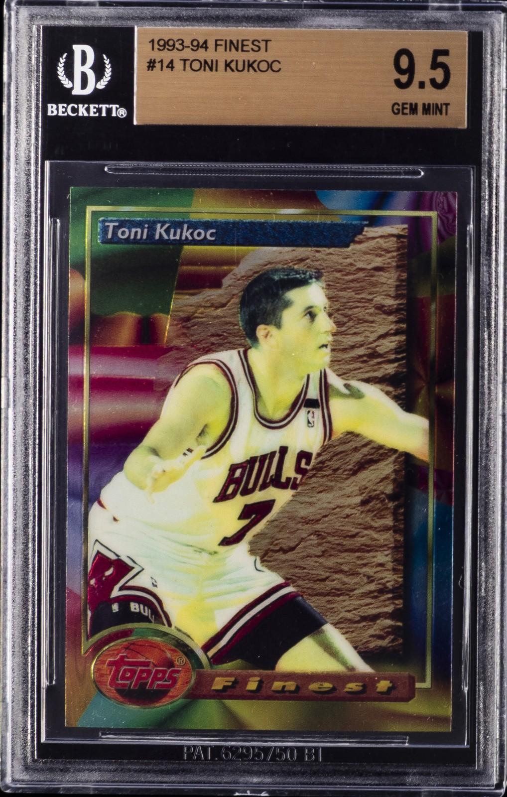 1993-94 FINEST #14 TONI KUKOC BGS 9.5