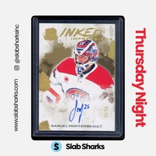 2024 UPPER DECK THE CUP #II-SM SAMUEL MONTEMBEAULT INKED IMPRESSIONS AUTO /50