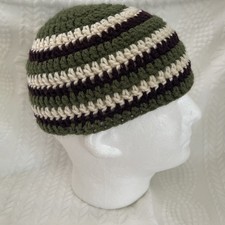 Adult Handmade Crochet Skull Cap Kufi New Style