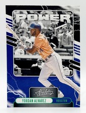 2021 Panini Absolute Power Green Yordan Alvarez Houston Astros