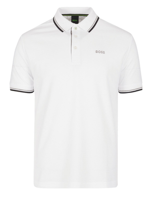 HUGO BOSS Men's Paddy Pro Regular Fit Stretch Short Sleeve Polo