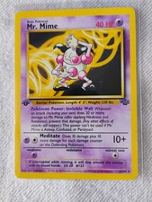 Pokemon Mr. Mime Jungle  22/64  1st Edition NM on eBay