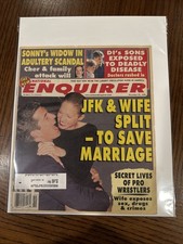 National Enquirer December 22 1998 JohnF Kennedy Jr Carolyn Bag/Boarded!!!! National Enquirer December 22 1998 JohnF Kennedy Jr Carolyn Bag/Boarded!!!!