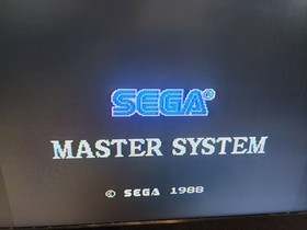 Sega Master System Black, Games Bundle, Tested And Working