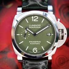 2022 Panerai Luminor Marina Quaranta Verde Militare PAM01304 Complete w/Warranty 10