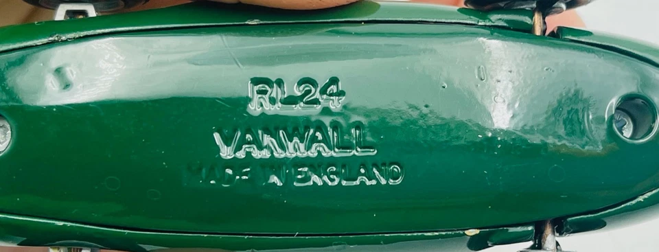 SMTS RL24 VANWALL VW05 n°4 T. Brooks Winner GP F1  Belgique 1958 1.43 - Photo 2/4