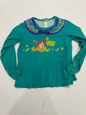 Vintage Children's 90's Disney The Little Mermaid T-shirt Size 12