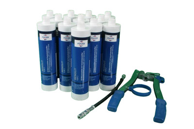 12 x 500 g Fuchs Renolit FLM 2 + Fettpresse Langzeit Wälz Gleit Lager REINER