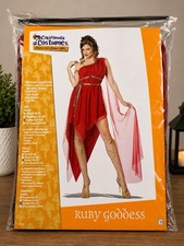 California Costumes Ruby Goddess Greek Roman Adult Large 10-12 Costume
